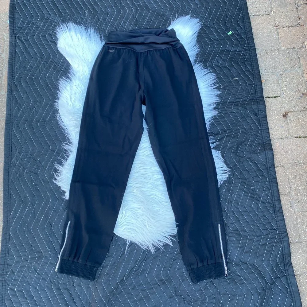 Aritzia Wilfred Ermont Pants Trouser Zipper Black Size Small - Picture 7 of 9